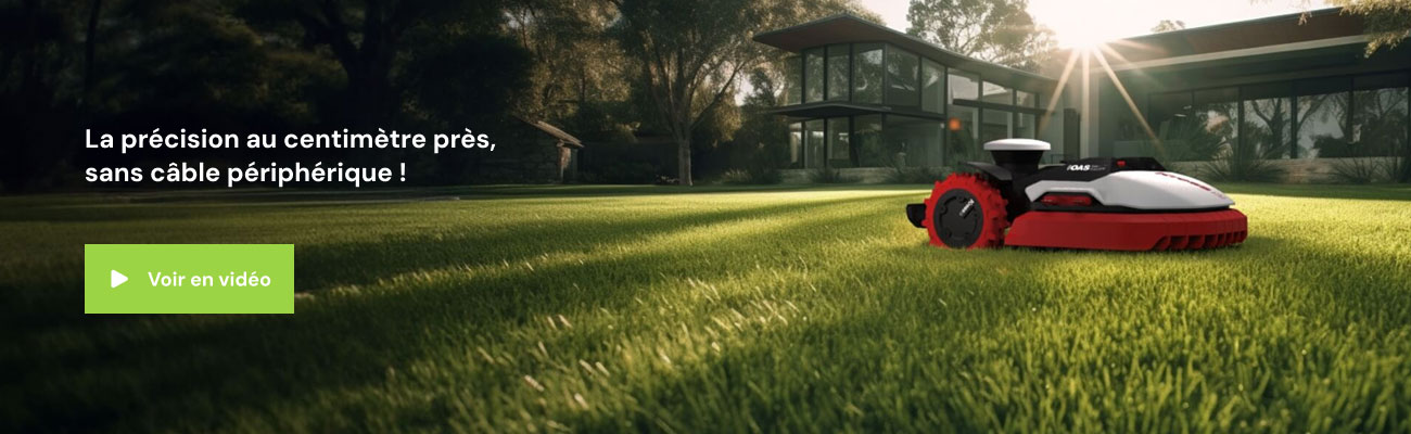 Robot tondeuse Kress sans fil