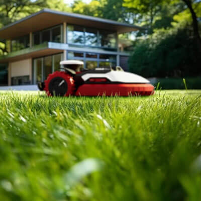 Robot tondeuse sans fil Kress