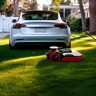 Robot tondeuse sans fil Kress